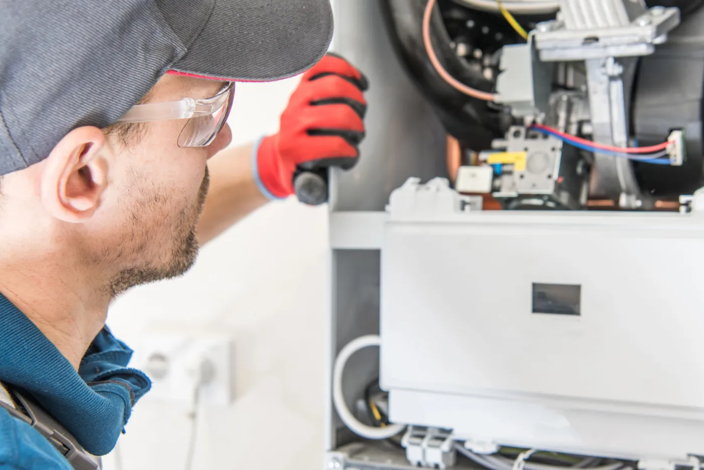 Remise en service d'une installation de chauffage au gaz Frisquet